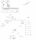 Part Location Diagram of 699951 Briggs and Stratton Module-Oil Sensor